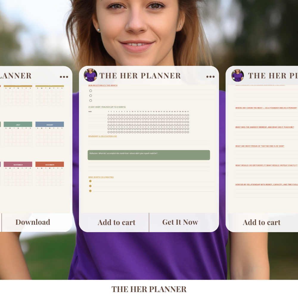 The Her Planner — A Digital Business Planner for Women Entrepreneurs - Image 2