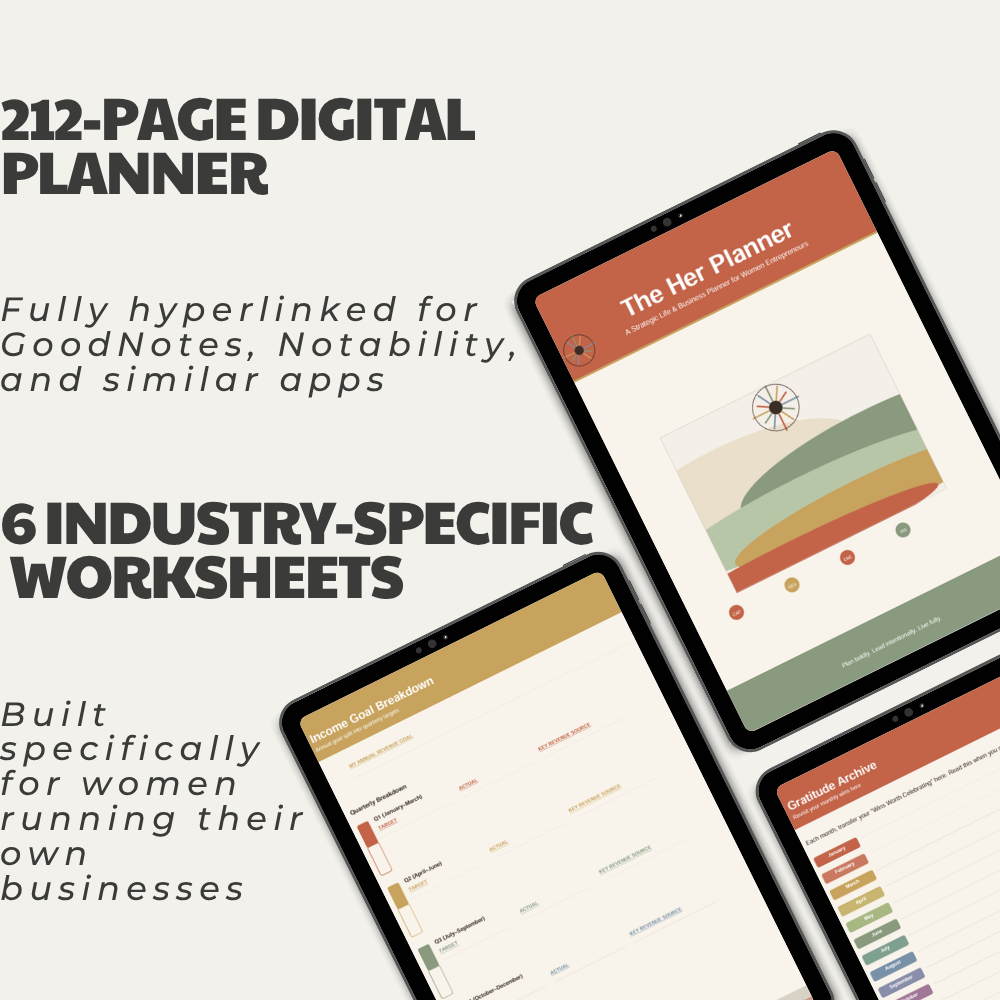 The Her Planner — A Digital Business Planner for Women Entrepreneurs - Image 7